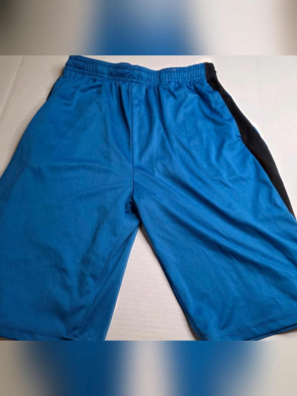 Tapout Blue and Black Boys' Athletic Shorts
